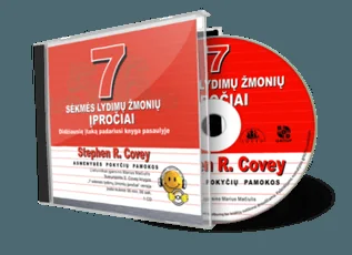 7 sėkmės lydimų žmonių įpročiai. Didžiausią įtaką padariusi knyga pasaulyje. Audio knyga. 1 CD