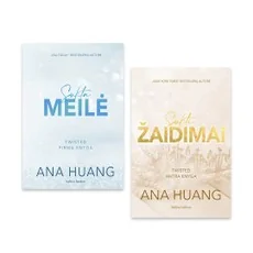 Ana Huang 2 knygų rinkinys: Sukta meilė + Sukti žaidimai