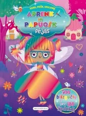 Aprenk ir papuošk fėjas — knygeles-su-lipdukais