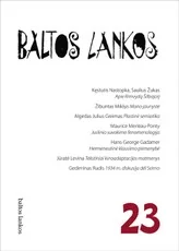 Baltos lankos Nr. 23