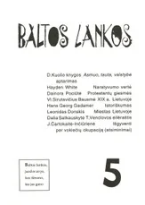 Baltos lankos Nr. 5 — filosofija