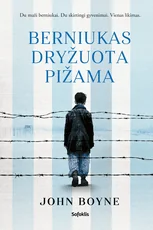 Berniukas dryžuota pižama