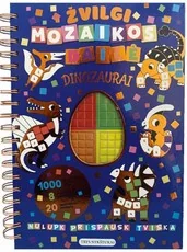 Dinozaurai. Žvilgi mozaikos dailė