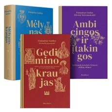 Eimanto Gudo ir Žilvinės Petrauskaitės 3 knygų rinkinys: Mėlynas kraujas + Gedimino kraujas + Ambicingos ir įtakingos