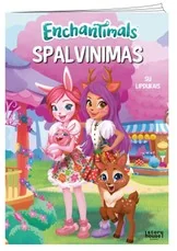 Enchantimals. Spalvinimas su lipdukais