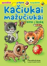 Kačiukai mažučiukai eina į lauką