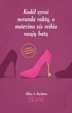Kodėl vyrai neranda raktų, o moterims vis reikia naujų batų