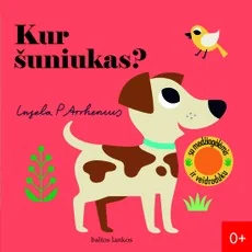 KUR ŠUNIUKAS? Su medžiagėlėmis ir veidroduku