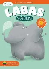 Labas, skaičiukai — knygeles-su-lipdukais