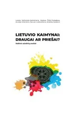Lietuvio kaimynai: draugai ar priešai? Kalbinė vaizdinių analizė