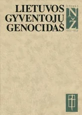 Lietuvos gyventojų genocidas. Genocide of Lithuanian people T. 5, 1950–1953 N–Ž — enciklopedijos-zinynai