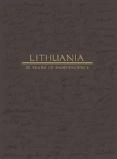 Lithuania. 25 Years of Independence (su dėklu)