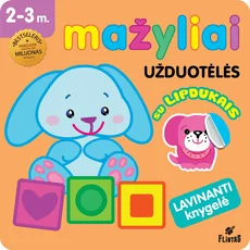 Mažyliai. Užduotėlės su lipdukais