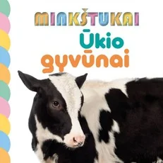 Minkštukai. Ūkio gyvūnai — knygeles-kietais-lapais
