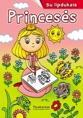 Princesės — knygeles-su-lipdukais