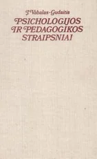 Psichologijos ir pedagogikos straipsniai — psichologija