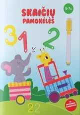 Skaičių pamokėlės — lavinamosios-uzduociu-knygeles