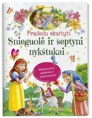SNIEGUOLĖ IR SEPTYNI NYKŠTUKAI. Pradedu skaityti. Mažosiomis raidėmis ir skiemenimis