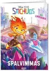 Stichijos. Spalvinimas su lipdukais