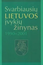 Svarbiausių Lietuvos įvykių žinynas 1990-2001 — enciklopedijos-zinynai