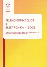 Telekomunikacijos ir elektronika - 2009 — matematika-statistika