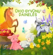 Ūkio gyvūnų dainelės — knygeles-kietais-lapais