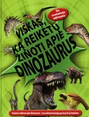 Viskas, ką reikėtų žinoti apie dinozaurus: išsamus vadovas apie dinozaurus – nuo ankstyviausiųjų gyvūnų iki jų išnykimo